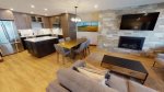 Each unit offers gas fireplace, private balcony and sleeper sofa 